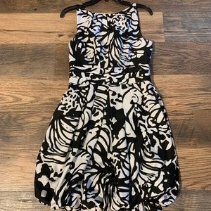 Black & white cocktail dress (worn once)